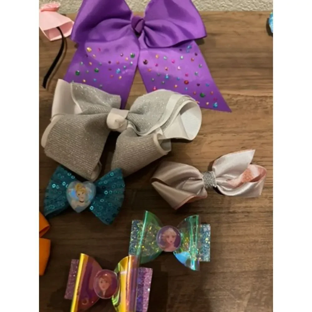 Bundle of Toddler Girl Hair Accessories (Bows/Headbands)